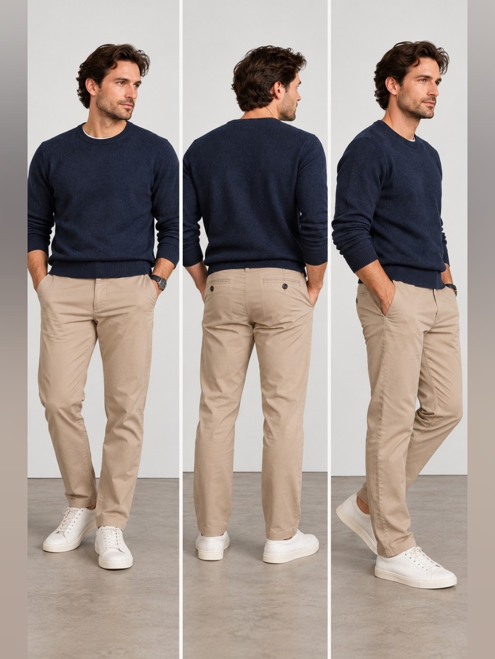 Banana Republic Men’s Khaki Chinos – 34x32